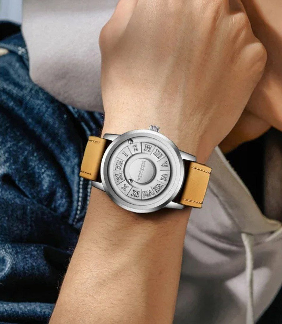 Reloj Magnético Cuero FoxBox